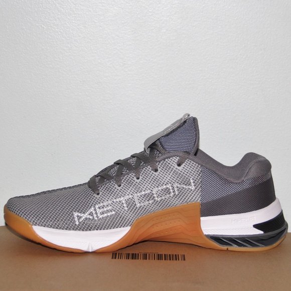 Nike Metcon 8 CrossFit Training Shoes Mens 8.5 Smoke Grey Gum